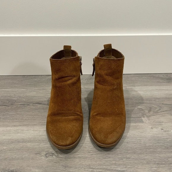 Franco Sarto Brown Wayra Wedge Women’s Booties - Picture 9 of 9